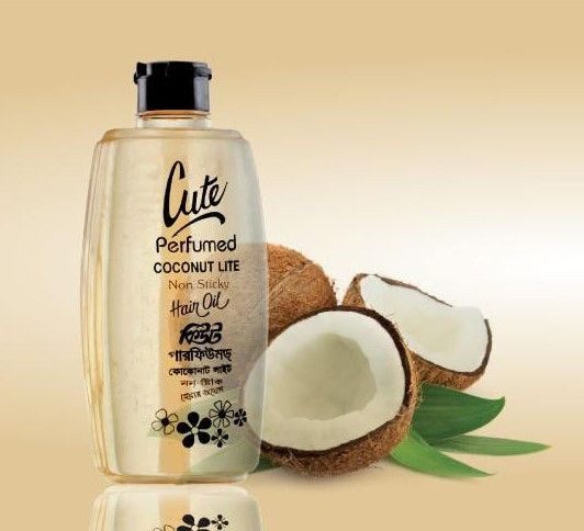 Cute Perfumed 160 ml Coconut Hair Oil