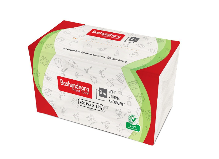 Bashundhara 2PLY Hand Towel