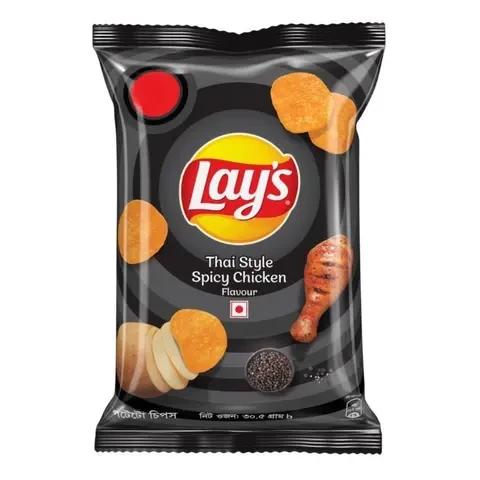 Lays Thai Style Spicy Chicken Chips 23g