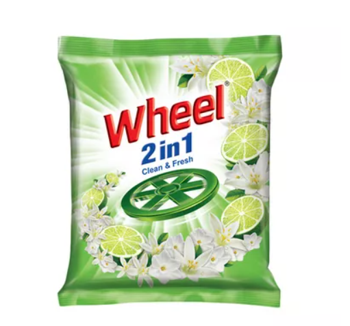 Wheel Washing Powder 2 in 1 Clean & Fresh 1 kg