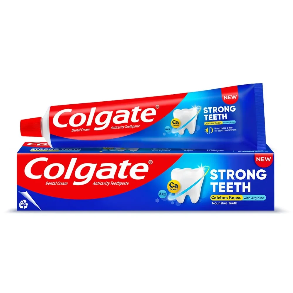 Colgate 190g Dental Cream Anticavity Toothpaste Strong Teeth Calcium Boost with Arginine