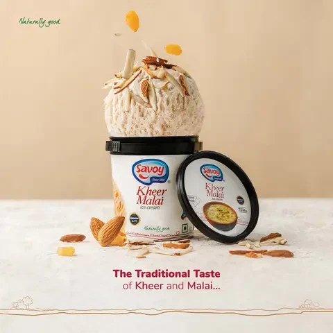 Savoy Kheer malai Ice Cream Cup 120ml