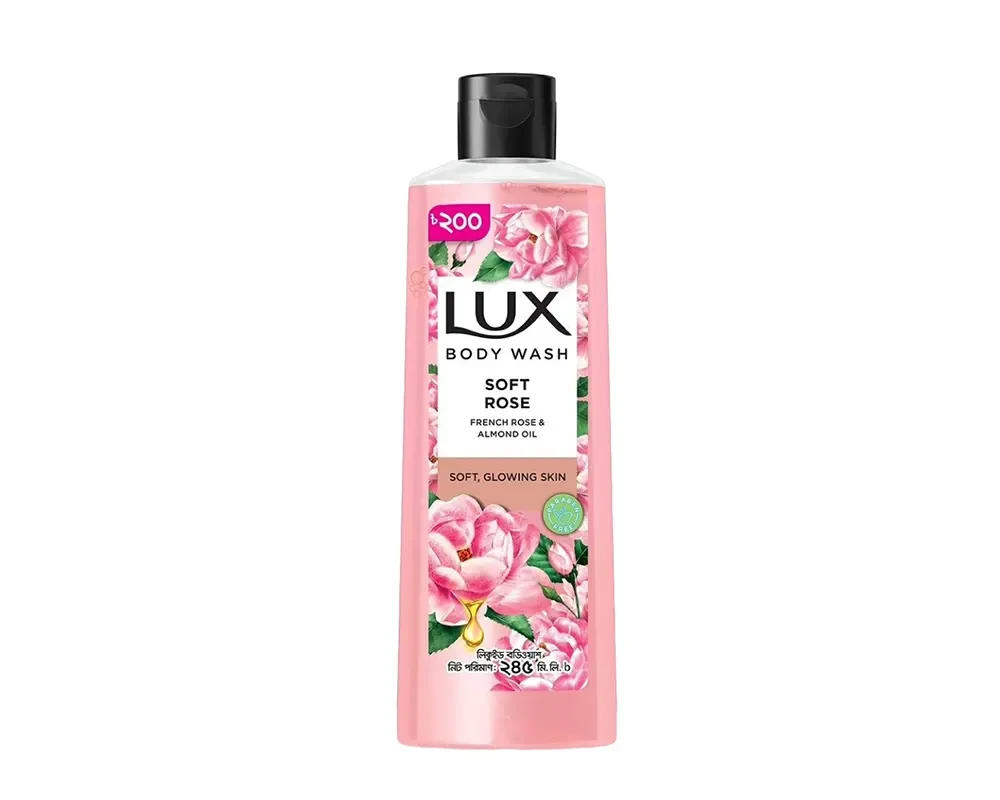 Lux Body Wash French Rose & Almond Oil 245ml