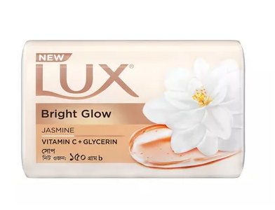 Lux Soap Bar Bright Glow 150 gm