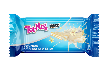 Toi-Moi Barz Flat Wafer Vanilla 98g