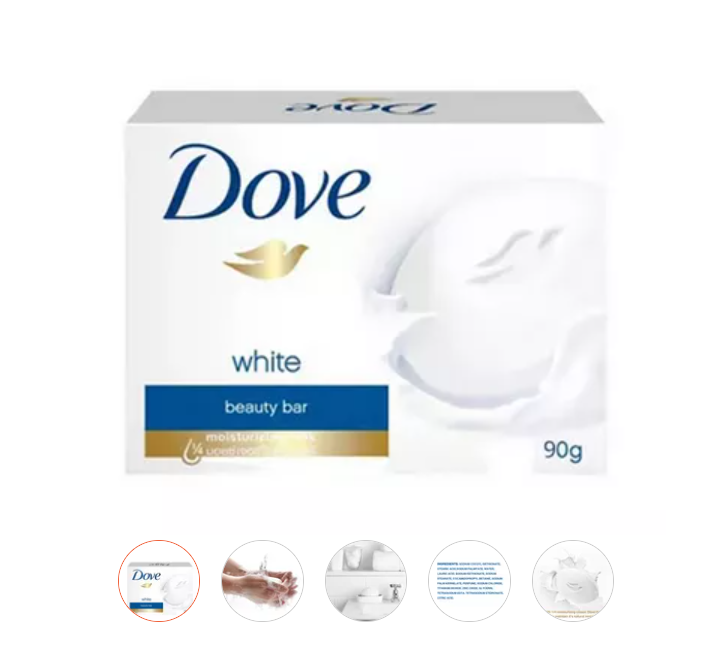 Dove Cream Bar White 90 gm