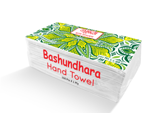 Bashundhara Hand Towel (White)