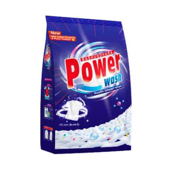 Bashundhara Power Wash Detergent Powder 500gm