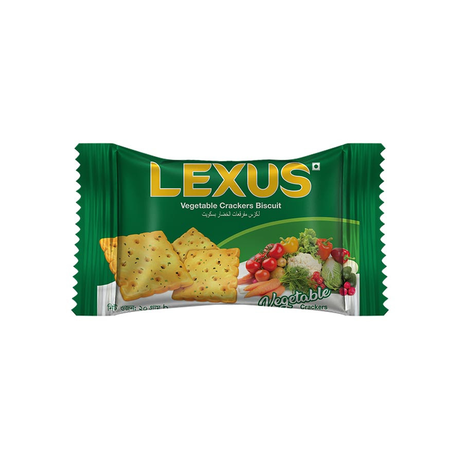 Ispahani Lexus Vegetable Crackers Biscuit Mini Pack